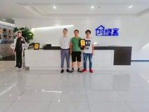 熱烈祝賀王總簽約創(chuàng)綠家上海市區(qū)級代理！